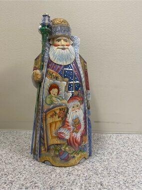 2003 G DeBrekht Russian Santa Night Before Christmas Limited Edition 625/1500